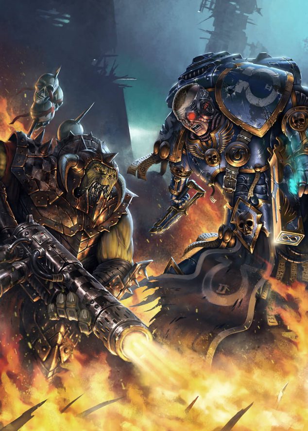 MarineVsOrk Illustration Art