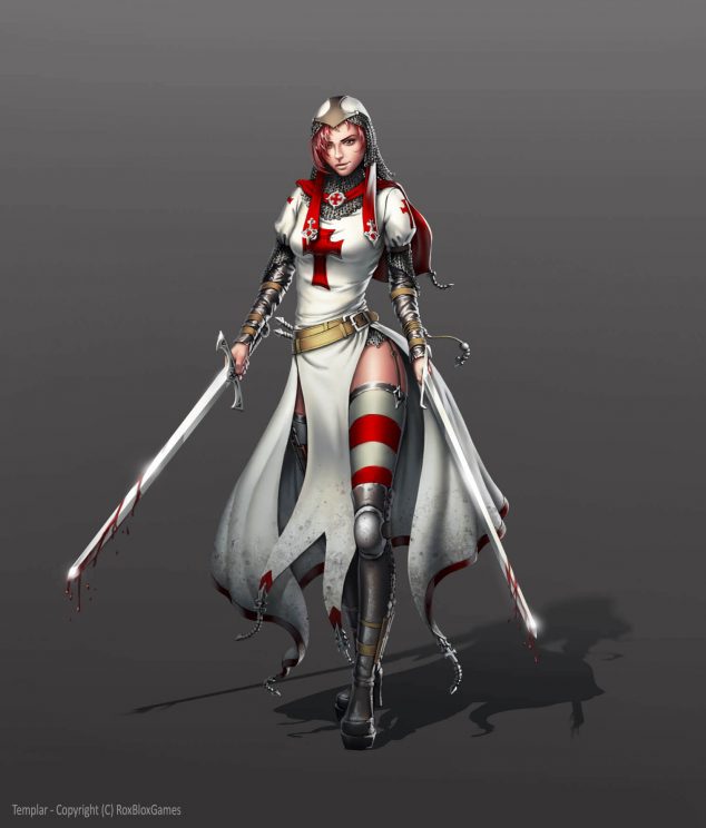 Templar Warrior Conceprt Art